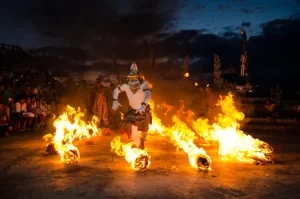 Watch a Traditional Kecak Fire Dance at Uluwatu Temple