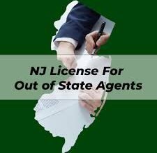 Photo of New Jersey property License in the wake of finishing NJ land test on the online
