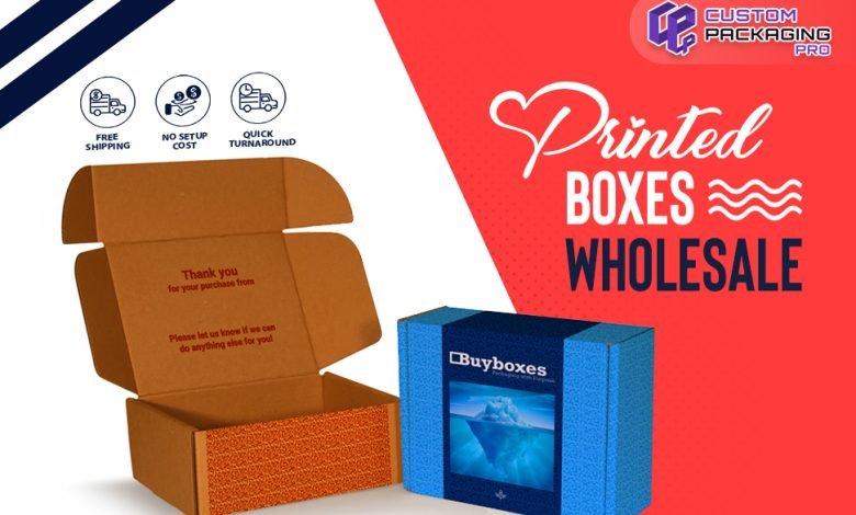 Printed Boxes Wholesale