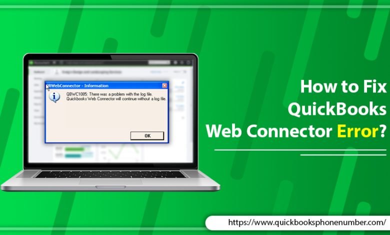 QuickBooks Web Connector Error