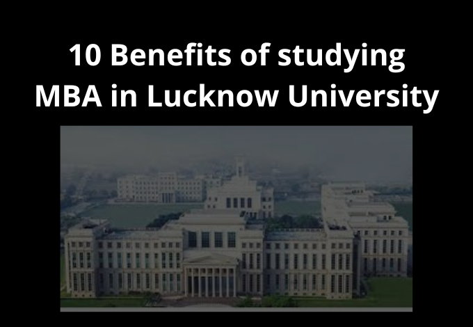 MBA in Lucknow University