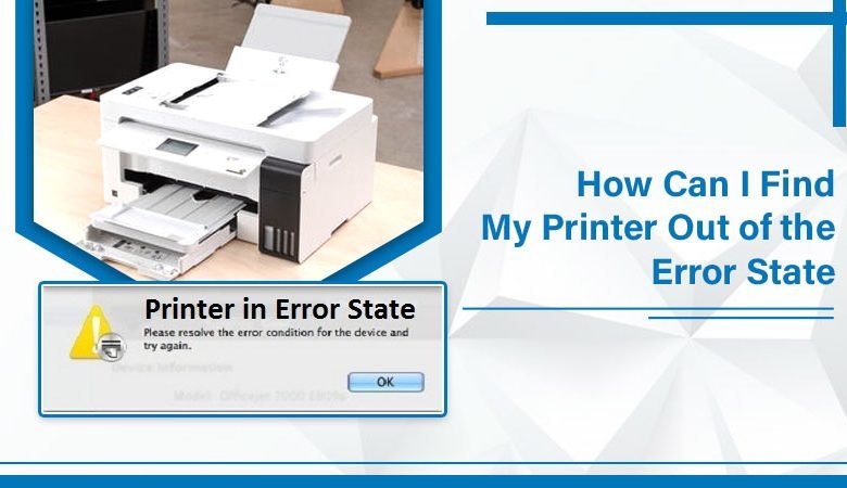 How Can I Find My epson printer in error state