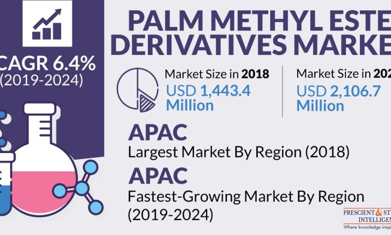 Palm Methyl Ester Derivatives
