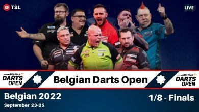 Photo of {HQ} Belgian Darts Open 2022 Live Free Darts Scores, Fixtures & Results Of 22 Sep. 2022