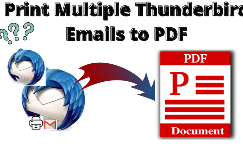 print multiple thunderbird emails to pdf