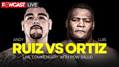 Photo of Andy Ruiz Jr vs Luis Ortiz Live Free Today On Fight, Sept. 4 2022
