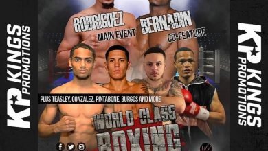 Photo of [fight-night] Rodriguez vs. Vasquez Live Free BOXING Scores, Fixtures and Results Of 23 Sept. 2022