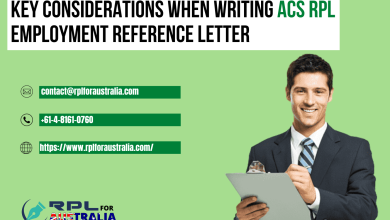 Photo of Key Considerations When Writing ACS RPL Employment Reference Letter