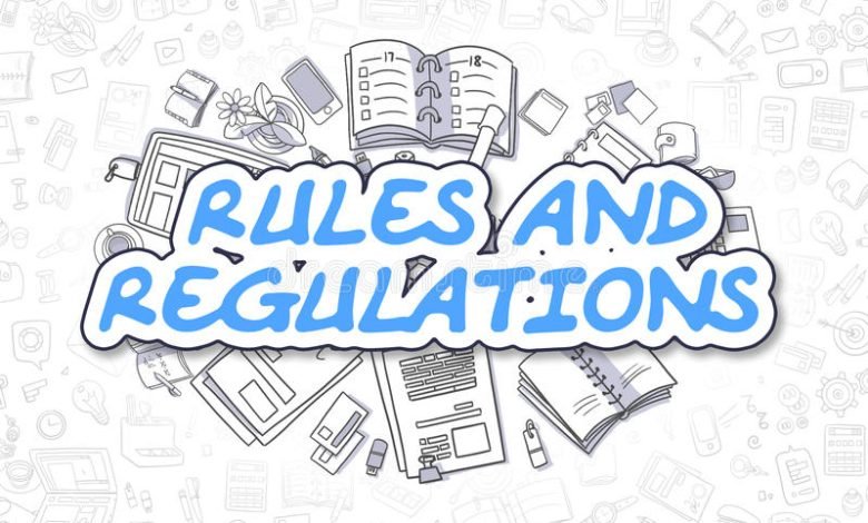 Rules & Regulations