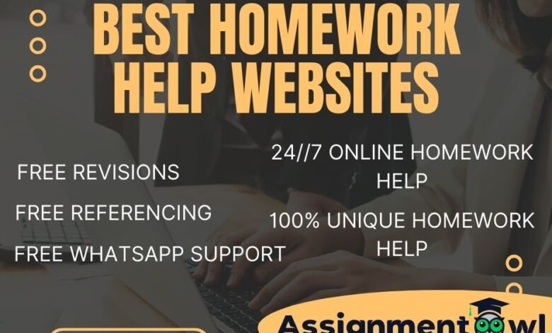 best homework help websites